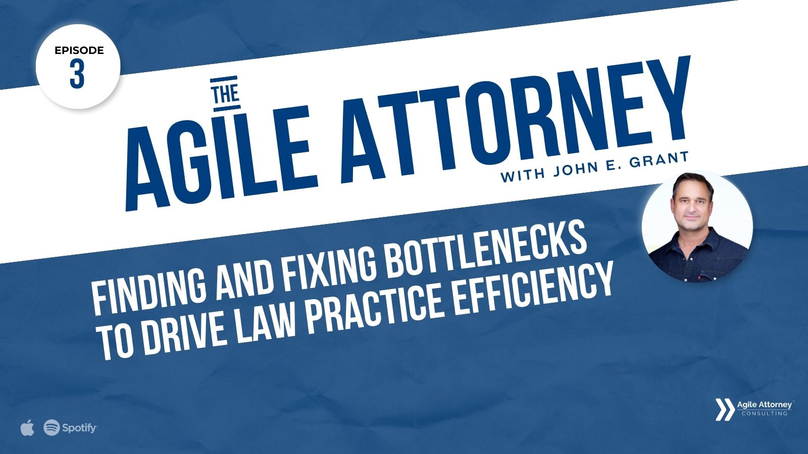 The Agile Attorney with John E. Grant | Finding and Fixing Bottlenecks to Drive Law Practice Efficiency