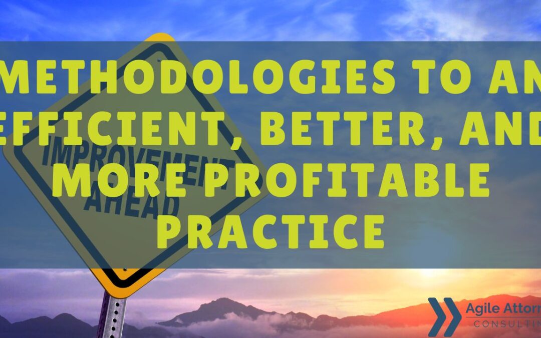 Agile and Lean: Methodologies to an Efficient, Better, and More Profitable Practice